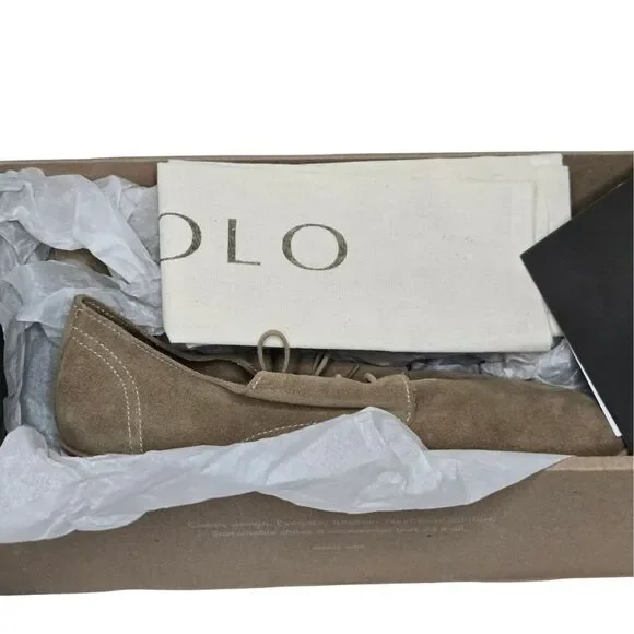 Nisolo Womens Sedona Travel Derby Shoe in Stone Size 9 NIB  display picture 3